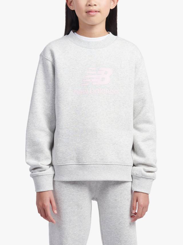 

Детский свитшот с мягкой внутренней стороной New Balance, Ash Heather