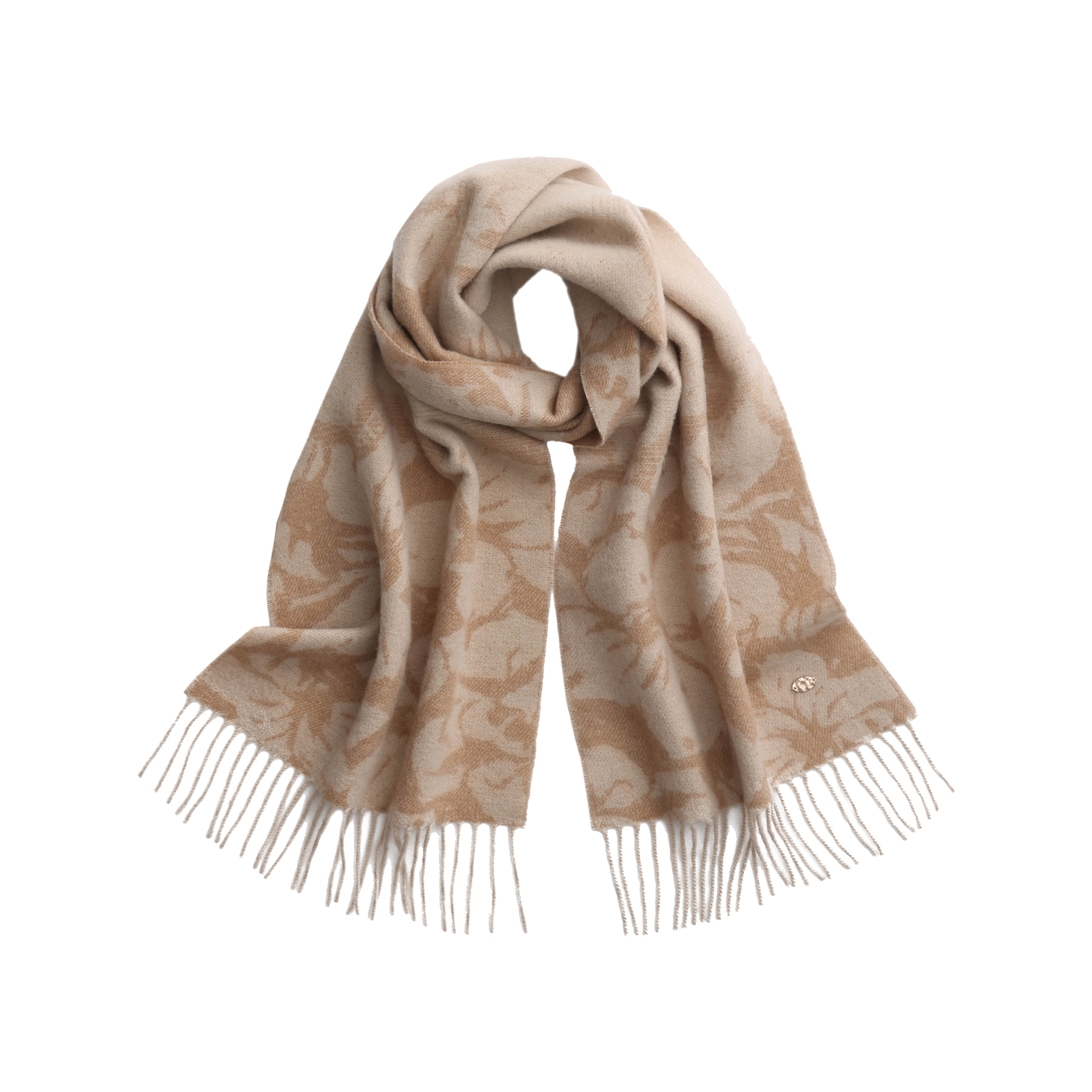 

Шарф из 100% кашемира для женщин ELLE, warm island бежевый camel