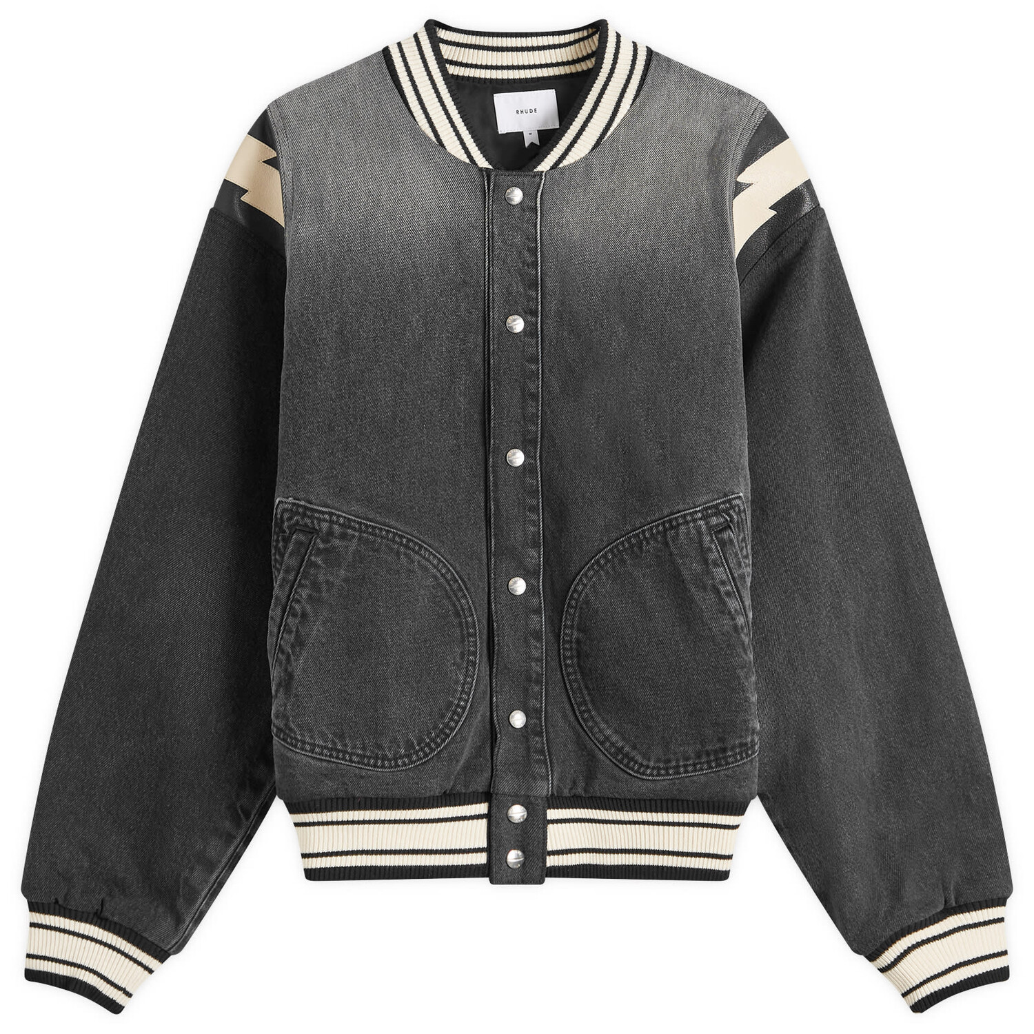 

Куртка Rhude Lighting Bomber, черный