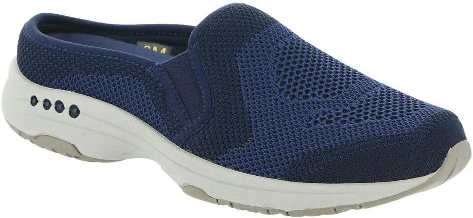Женские деревянные туфли Easy Spirit Takeknit2, Darkblue — фото 2