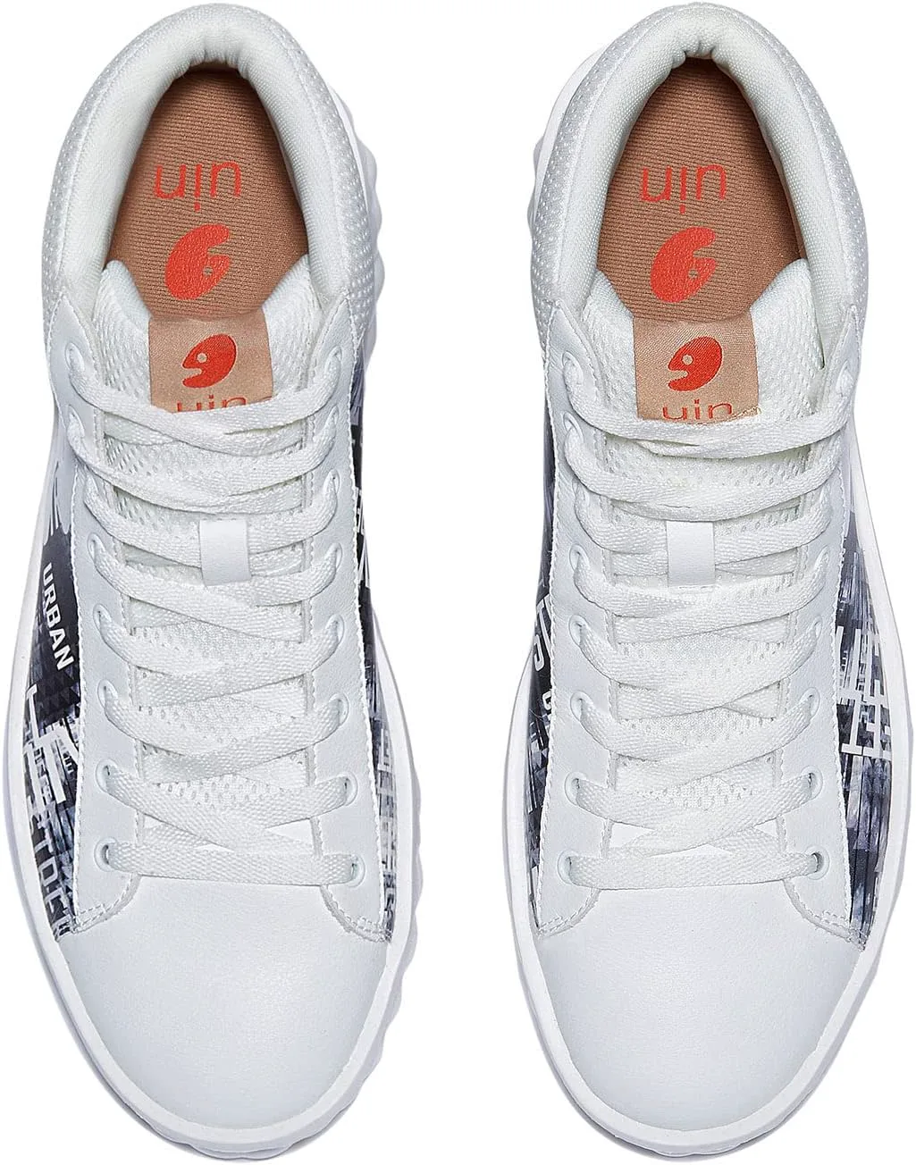 

Мужские модные кроссовки UIN Легкие прогулочные повседневные слипоны Художественно раскрашенные спортивные путешественные скейт-кроссовки Las Ramblas