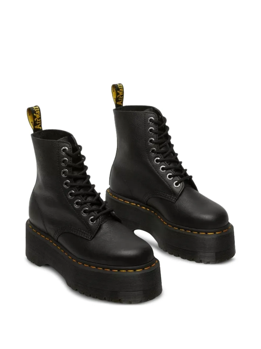 Ботинки на платформе Dr. Martens, черный — фото 2