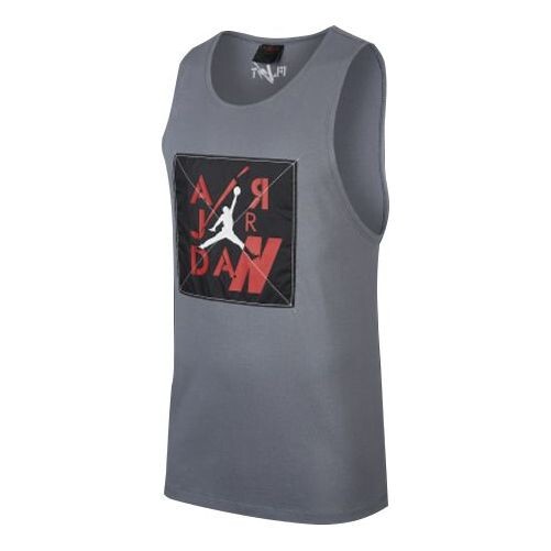 

Майка Air Jordan Sports Training Basketball Vest Iron gray, серый