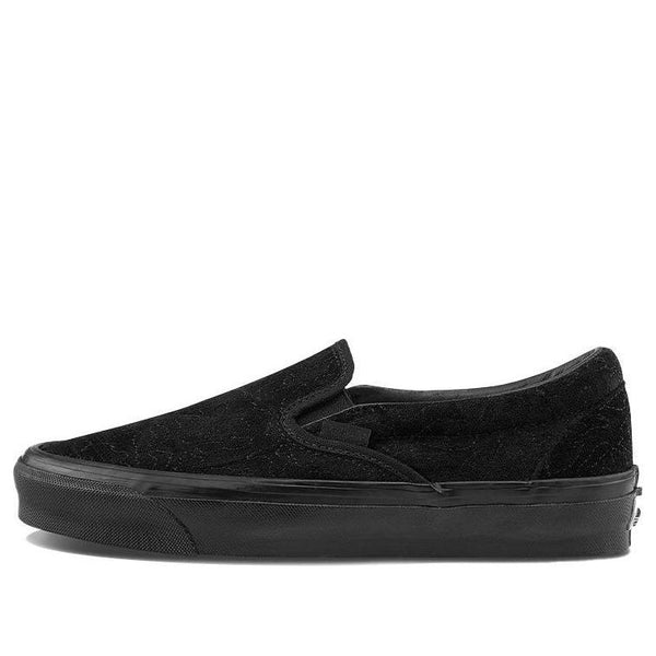 

Кроссовки og classic slip-on lx 'velvet emboidery - leopard black' Vans, черный