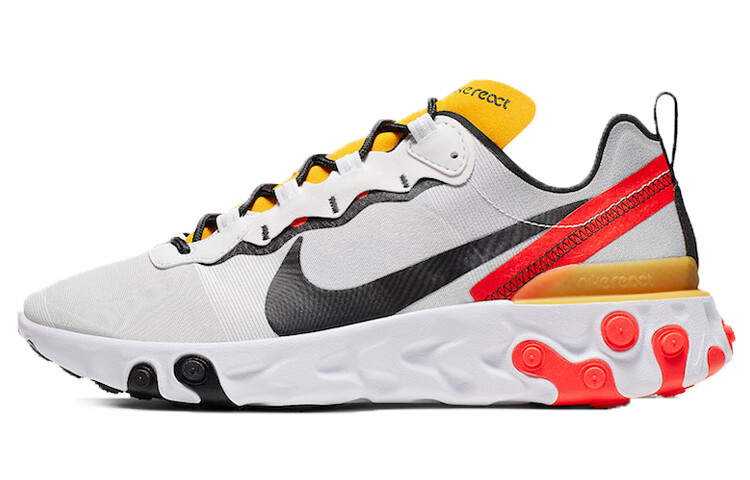 

Nike React Element 55 Белый Черный Малиновый Золотой