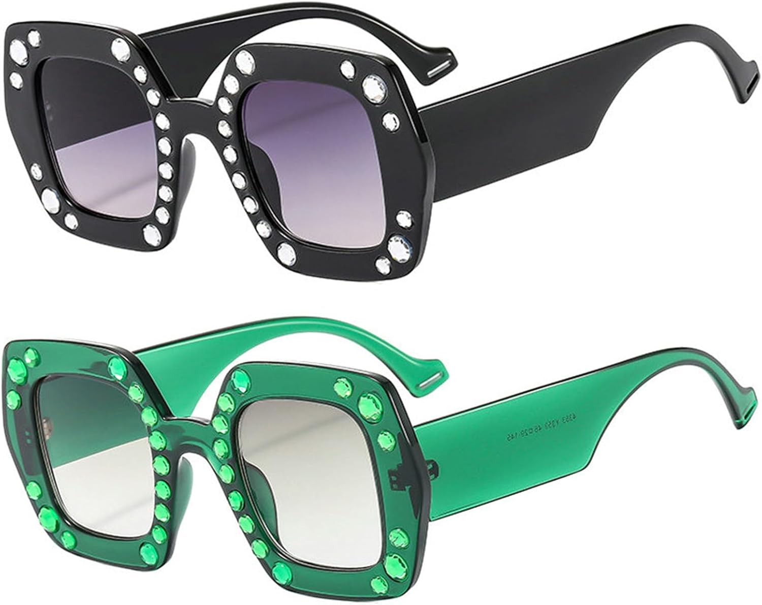 

Хелена Милые блестящие солнцезащитные очки с бриллиантами для женщин, квадратные солнцезащитные очки со стразами, винтажные женские блестящие солнцезащитные очки для вечеринок helena, Black+green