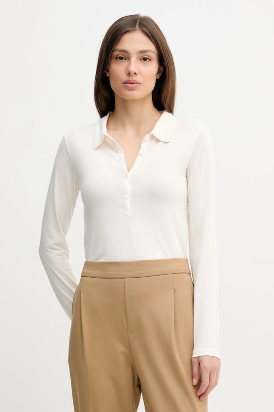 

Лонгслив United Colors of Benetton, бежевый