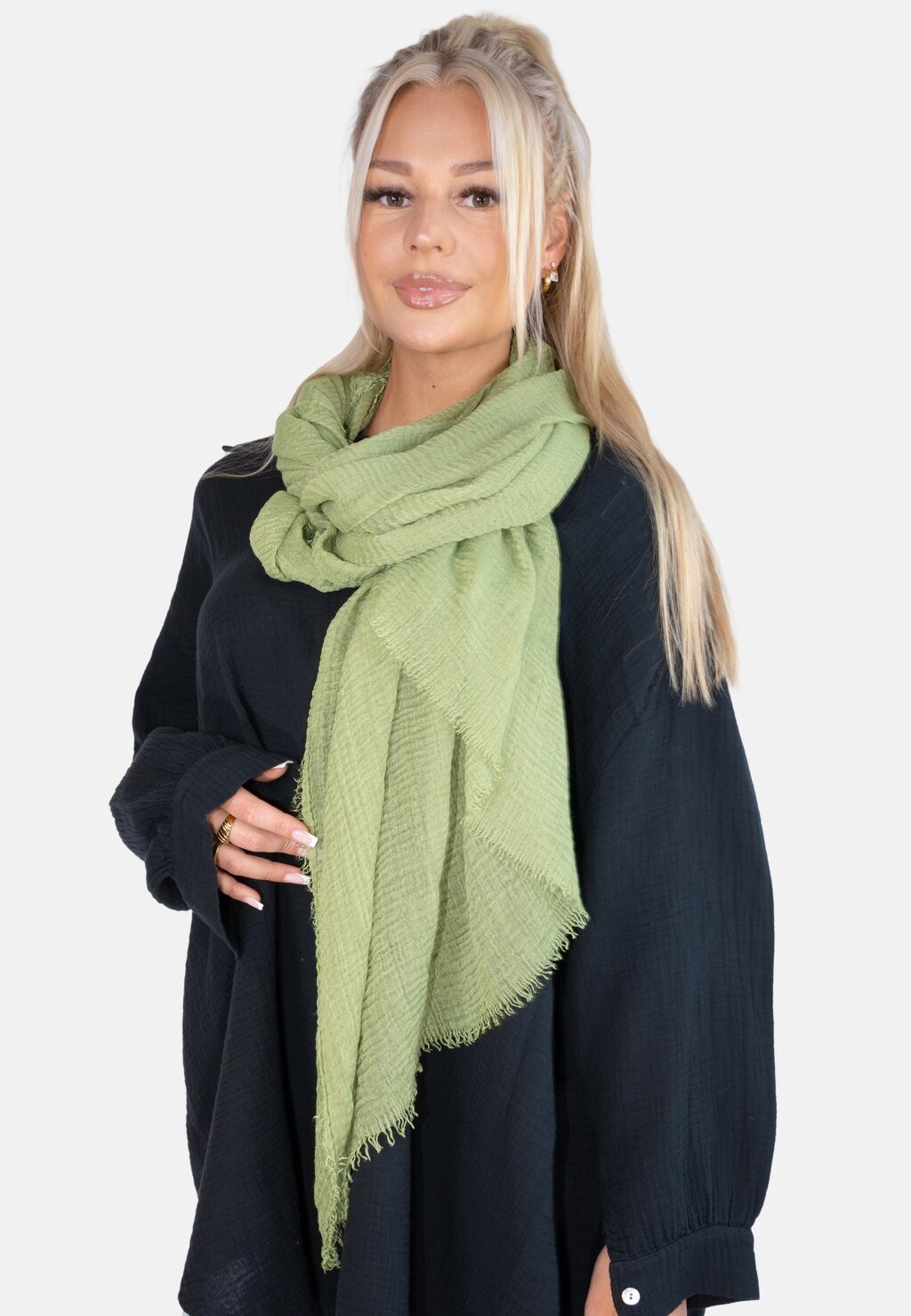 

Шарф ISABELLA Seasons Of April, цвет khaki