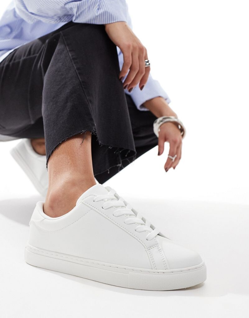 

Белые кроссовки ASOS DESIGN Drama, Белый, Белые кроссовки ASOS DESIGN Drama