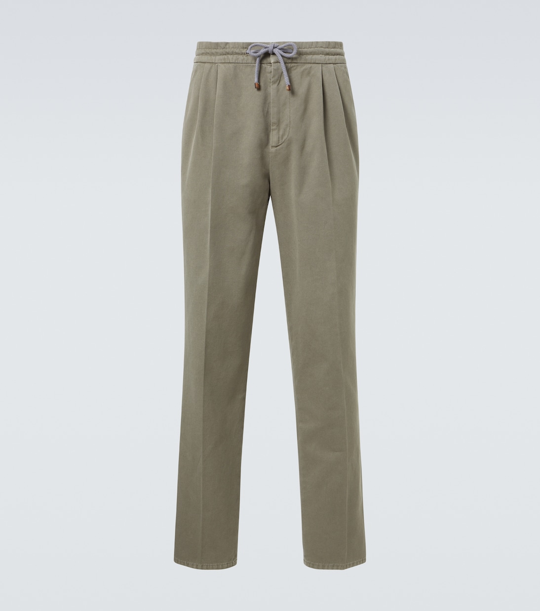 

Хлопковые прямые брюки Brunello Cucinelli, C6027