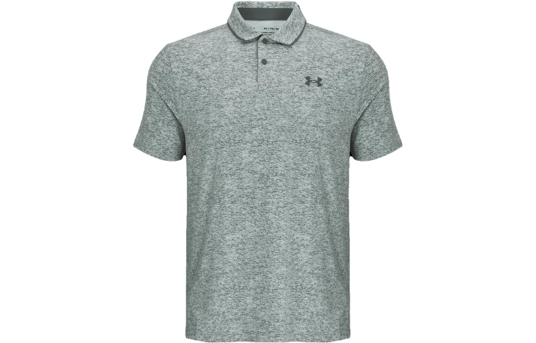 

Футболка поло Under Armour мужская персиково-серая