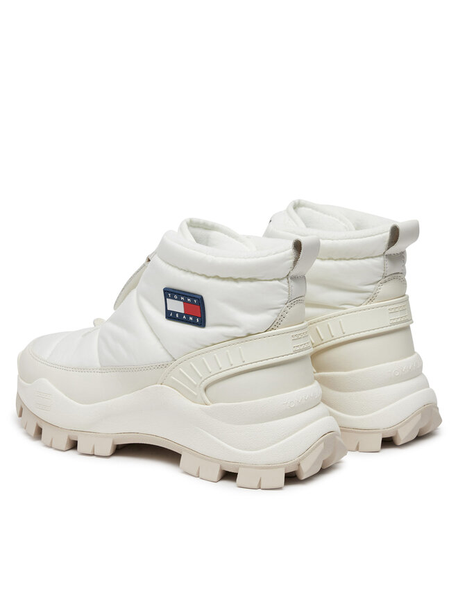 Ботильоны на плоской подошве Tommy Jeans, белый — фото 3