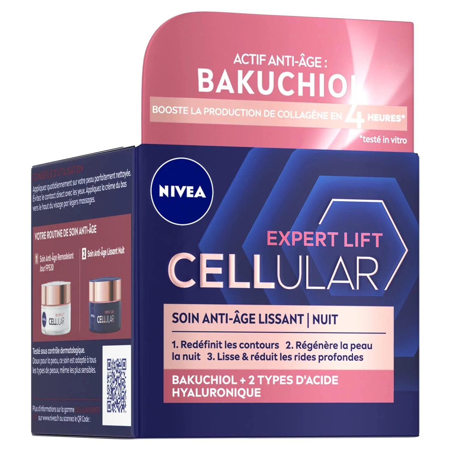 Крем для лица Nivea — Ночной Cellular Expert Lift, 50 мл — фото 3