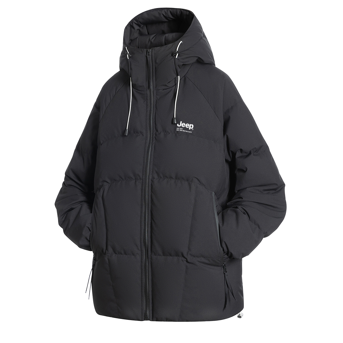 

Пуховик Unisex Thickened Others Jeep, pure черный