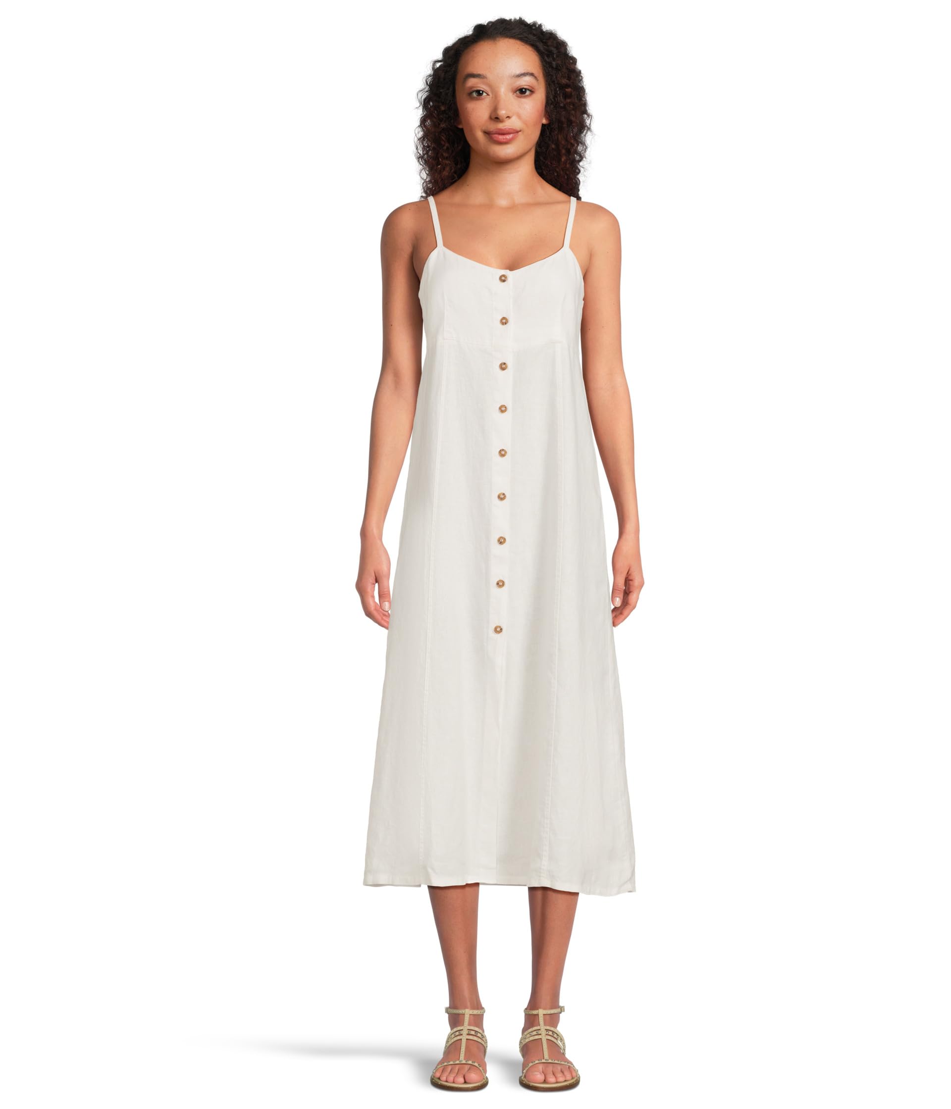 

Платье Sanctuary Wilder Linen Dress, Bleached White