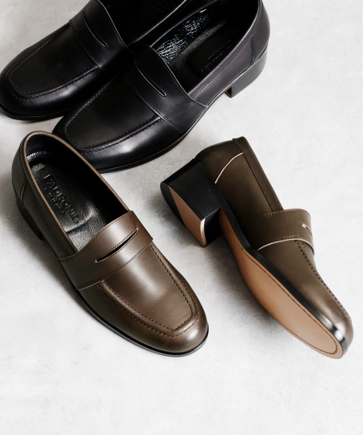 Мужские лоферы PADRONE BL LOAFERS