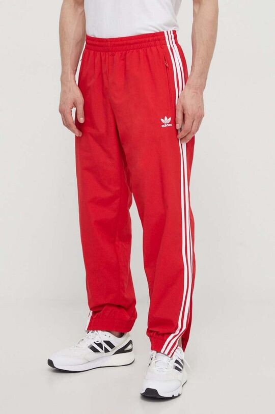 

Спортивные джоггеры Adicolor из тканого материала Firebird Track Top adidas Originals, красный