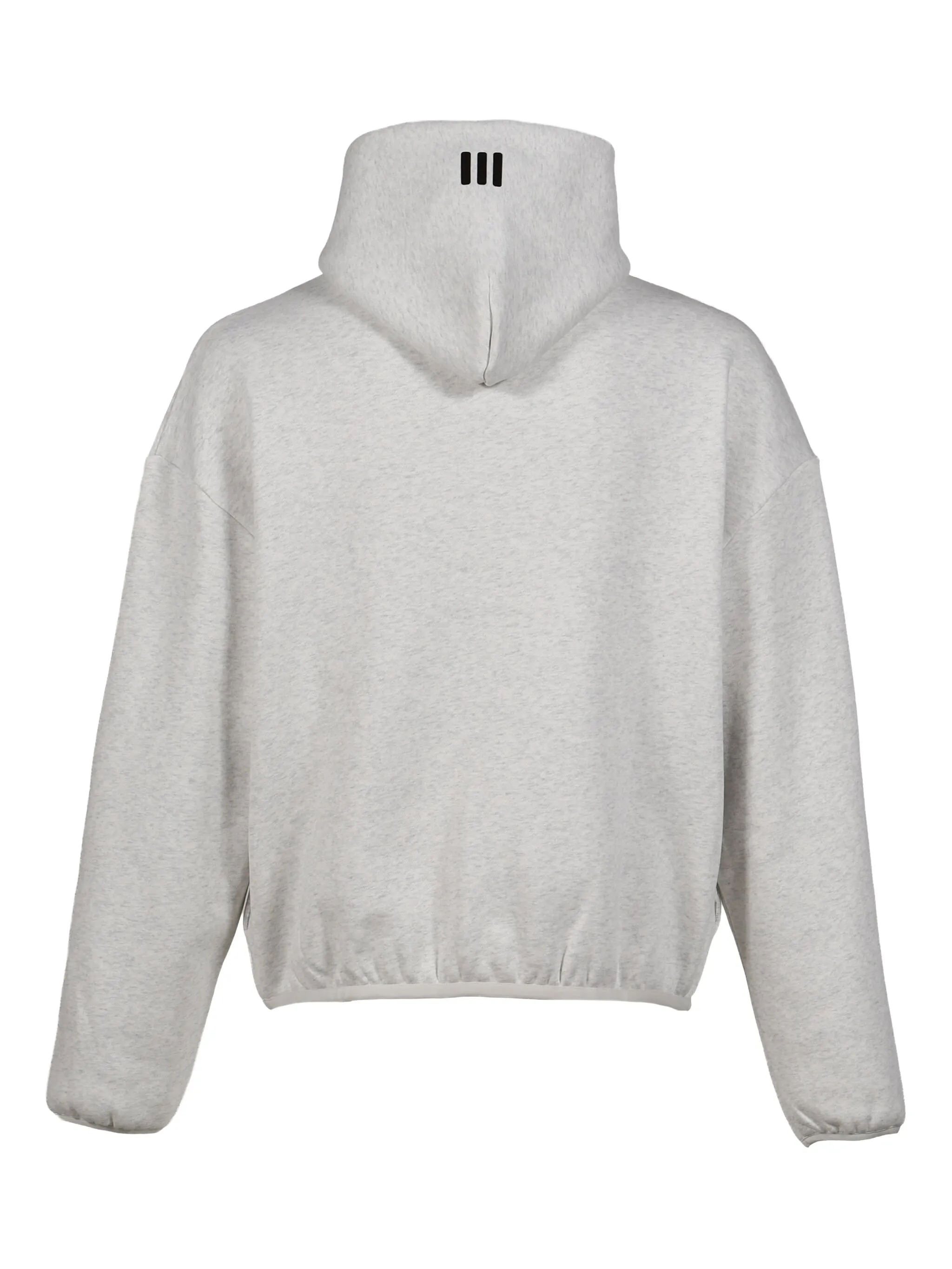 

Худи с логотипом из коллаборации с Fear Of God, серый