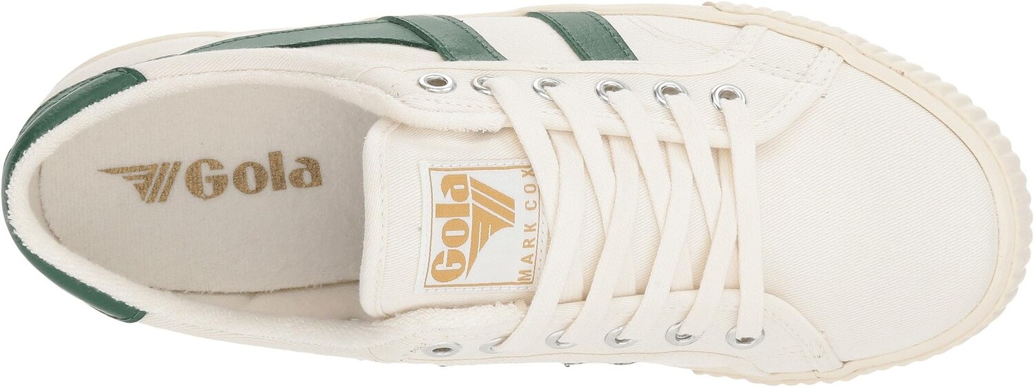 Кроссовки Tennis - Mark Cox Gola, цвет Off-White/Dark Green — фото 2