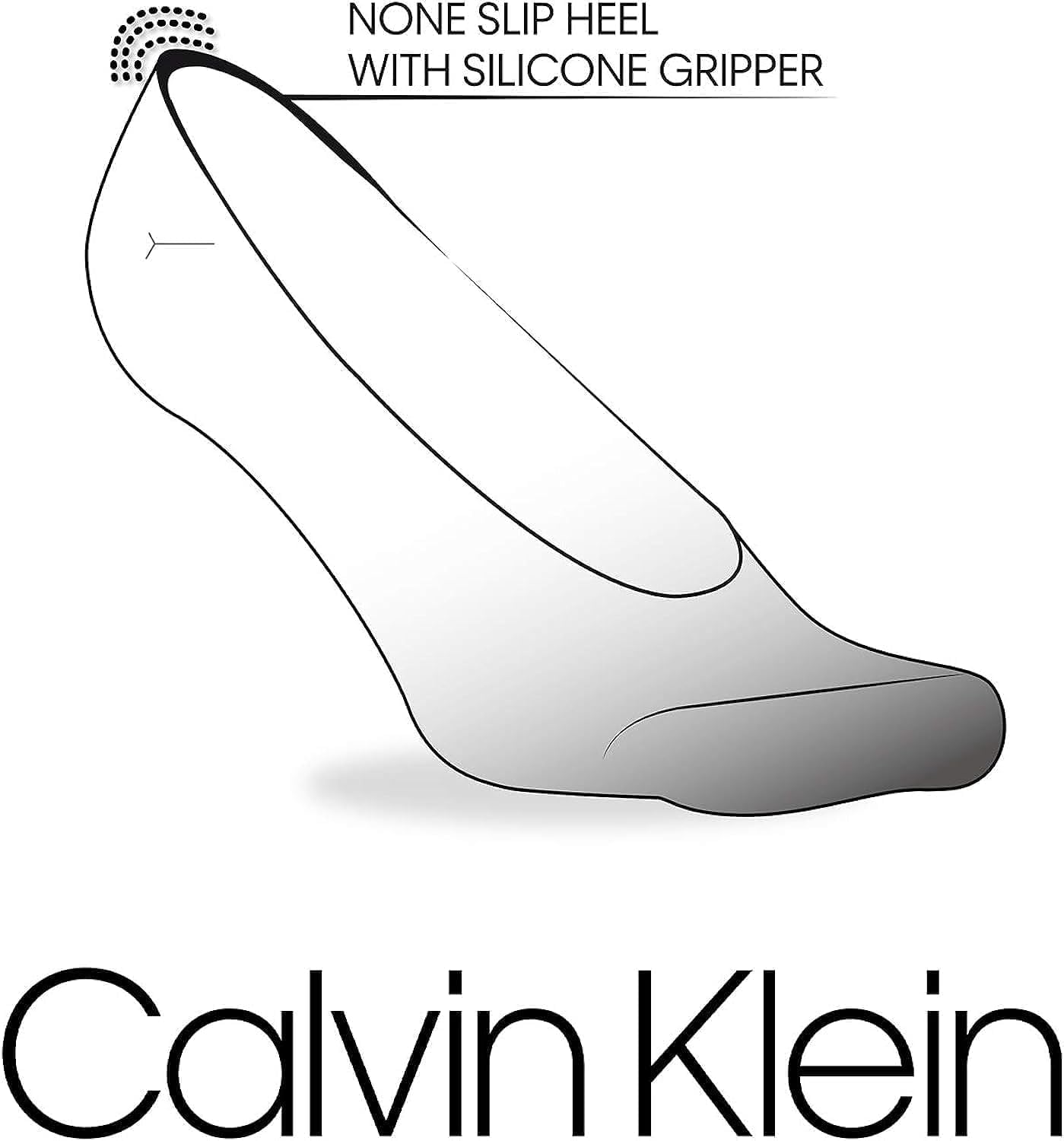 Женские носки Calvin Klein - легкие, с низкой посадкой (3 пары), Sand Assorted — фото 3