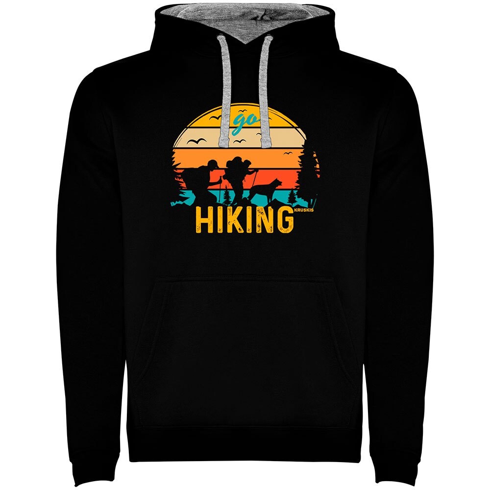 

Худи Kruskis Hiking Two-Colour, черный