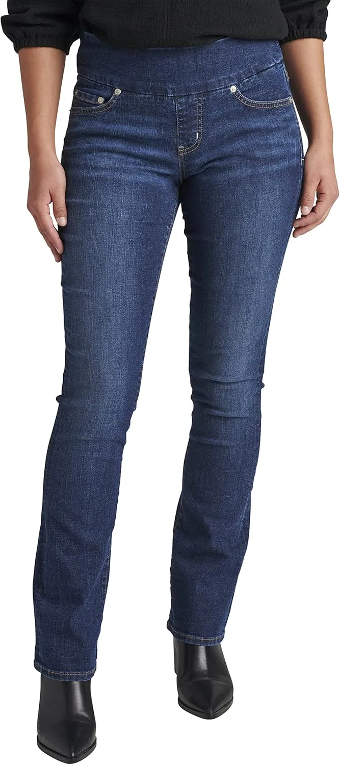 

JAG Jeans Women's Paley Mid Rise Bootcut Pull-On