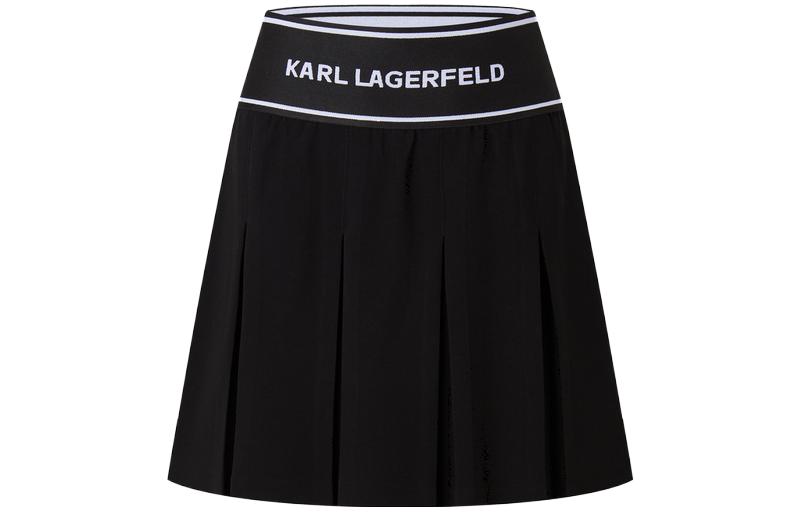 

KARL LAGERFELD / Karl Lagerfeld Jeans Повседневная короткая юбка KARL LAGERFELD черного цвета