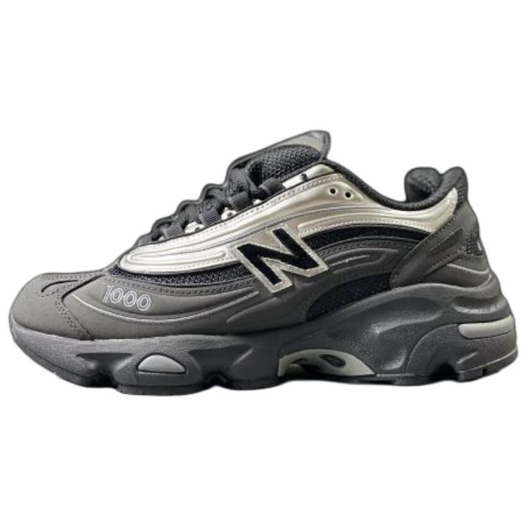 

New Balance Кроссовки NB 1000 для бега, унисекс, серый с серебристым покрытием
