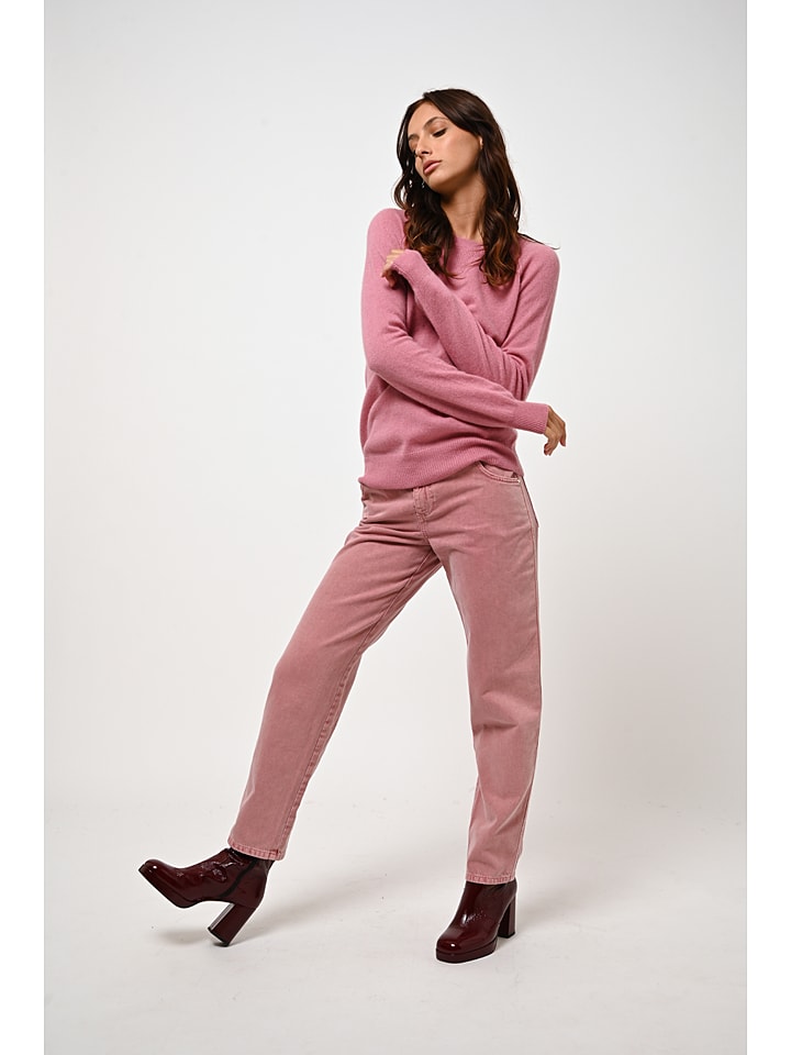 

Кашемировый пуловер AUTHENTIC CASHMERE, розовый