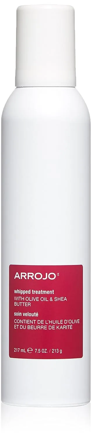 ARROJO Whipped Treatment Hair Color Conditioner - глубокий кондиционер для окрашенных волос, сохраняет блеск и сияние, 213 г, olive