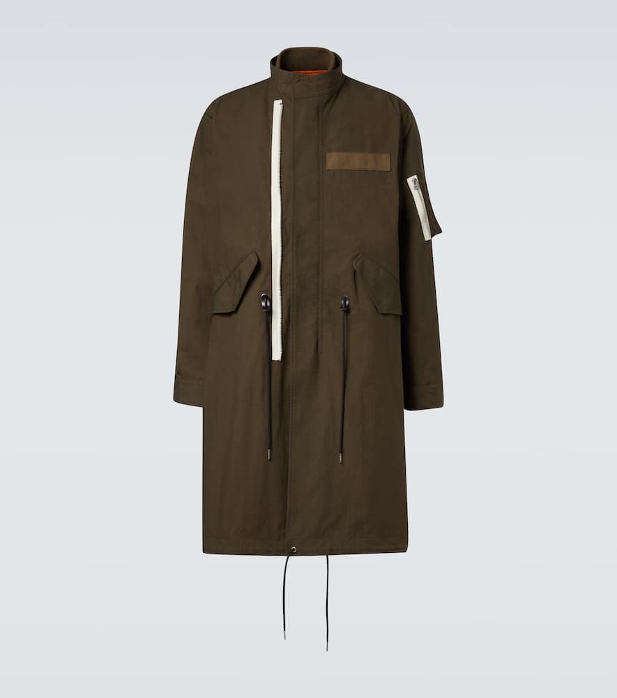 

Куртка из хлопковой смеси ripstop Sacai, Khaki