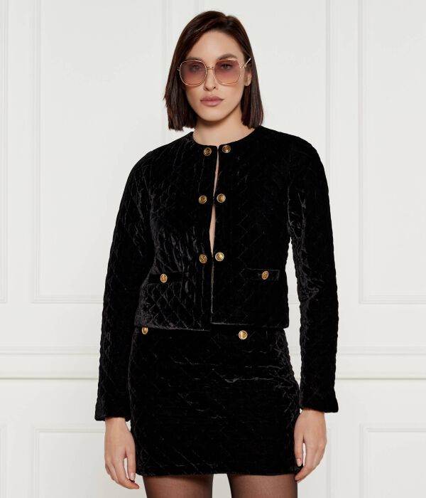 

Пиджак Twin-Set Cropped Fit, черный
