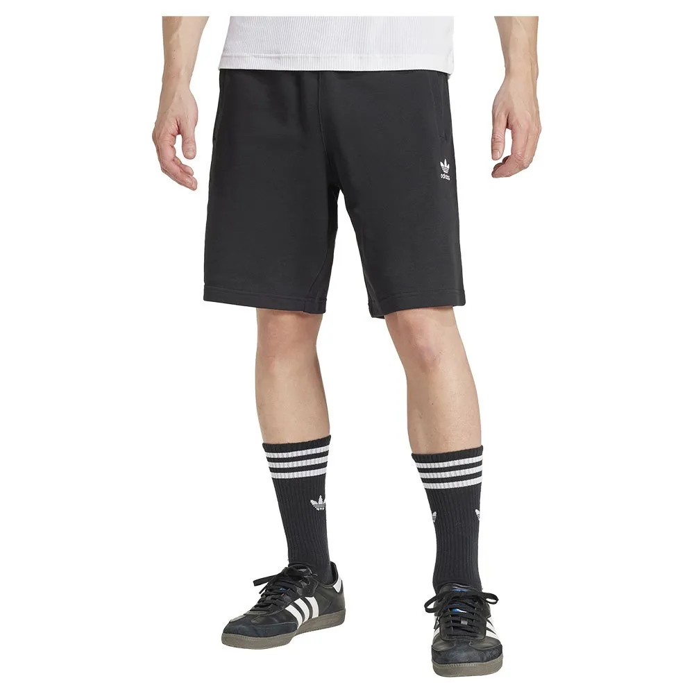 

Шорты adidas Originals Essentials Trefoil Fleece shorts, черный