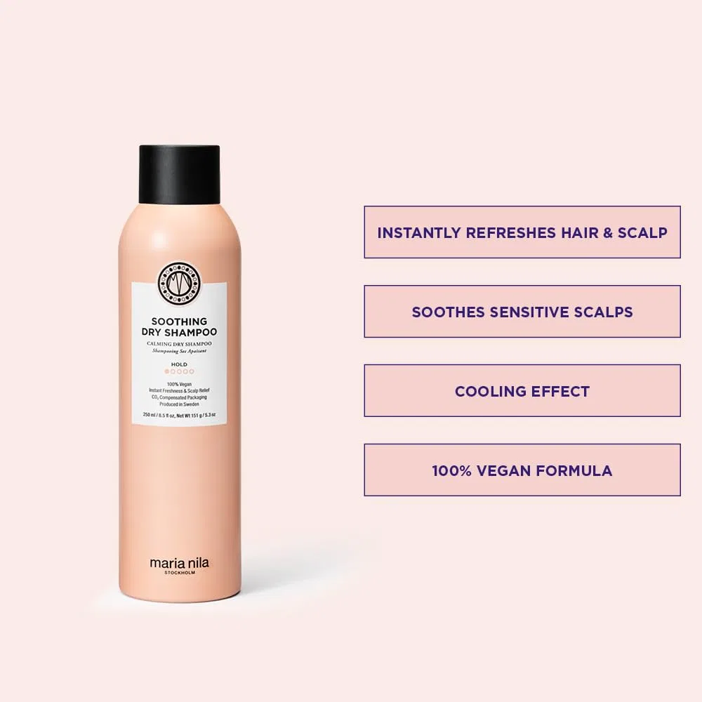 Сухой шампунь для чувствительной кожи головы «Dry Shampoo Sensitive Scalp» от Maria Nila, 250 мл Maria Nila — фото 2