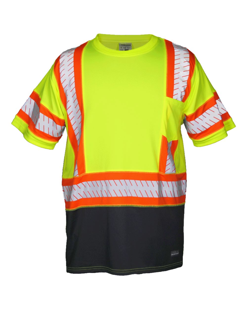 

Футболка DOT 3 класса Kishigo, цвет lime