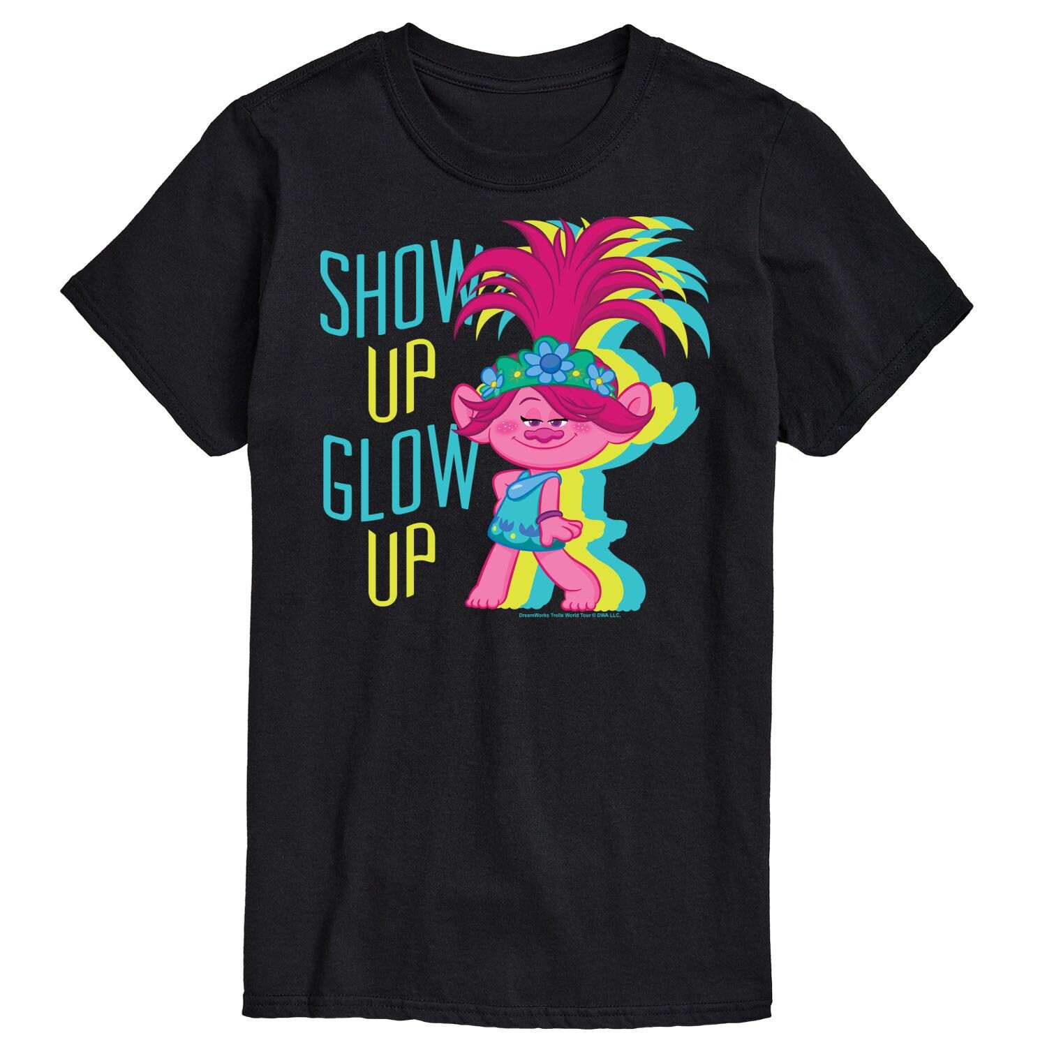 

Мужская светящаяся футболка Trolls Show Licensed Character