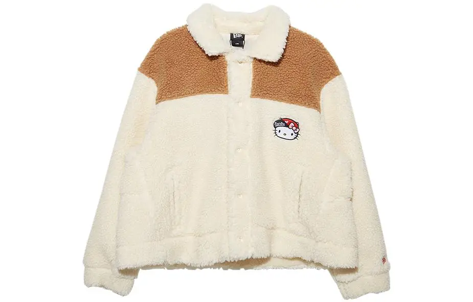 

New Era Куртка Unisex Hello Kitty X цвета слоновой кости, Ivory White