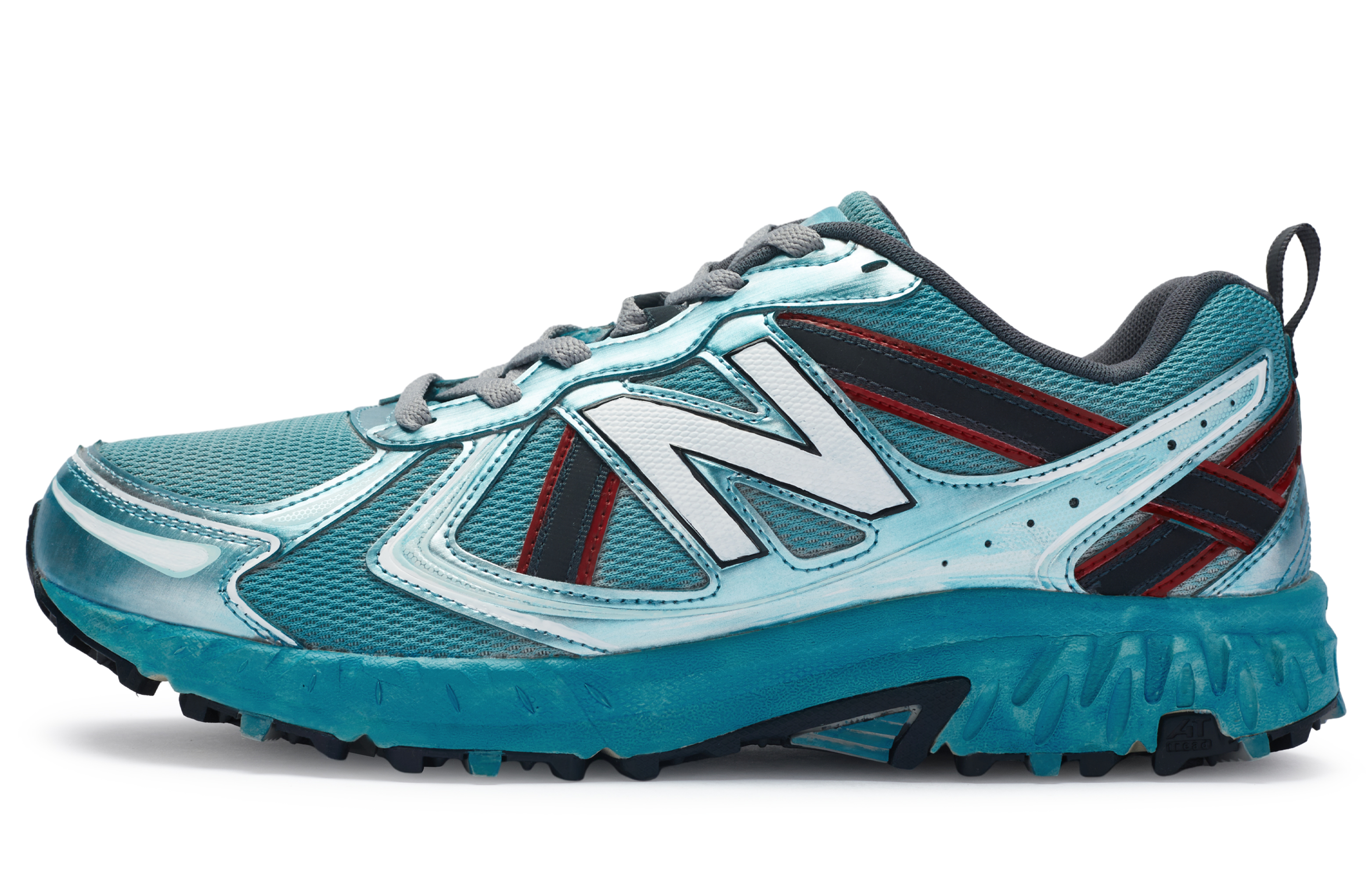 New Balance Кроссовки NB 410 V5 811 Manufacturing, Laser Space, низкие, унисекс, сине-белые