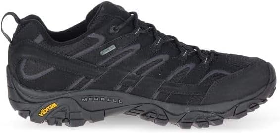

Мужские походные ботинки Merrell Moab 2 GTX с низким голенищем, Blackout