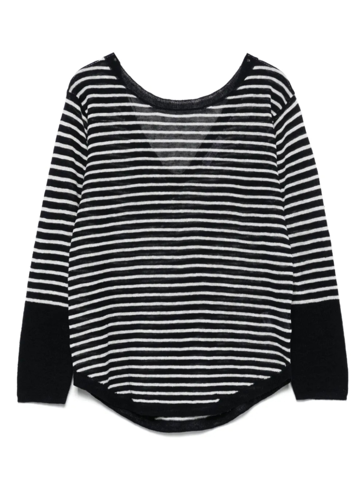 

Полосатый топ Majestic Filatures, синий