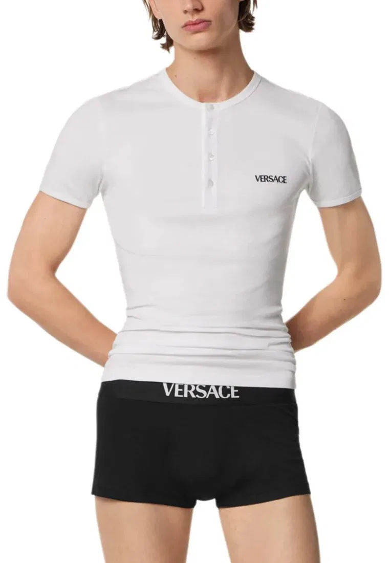 Мужское нижнее белье, черное, модель 10205411A14783 Versace — фото 2