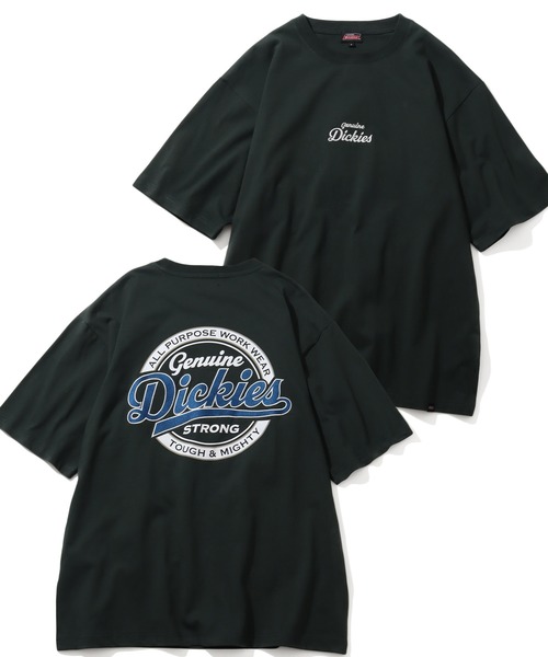 

Футболка с вышивкой и принтом, свободного кроя Dickies, зеленый