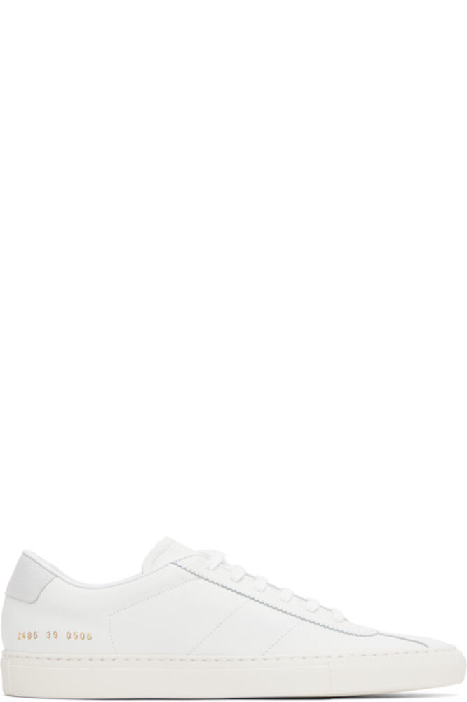 

Белые теннисные классические кроссовки Common Projects