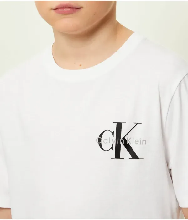 Футболка regular fit Calvin Klein Jeans, белый — фото 4