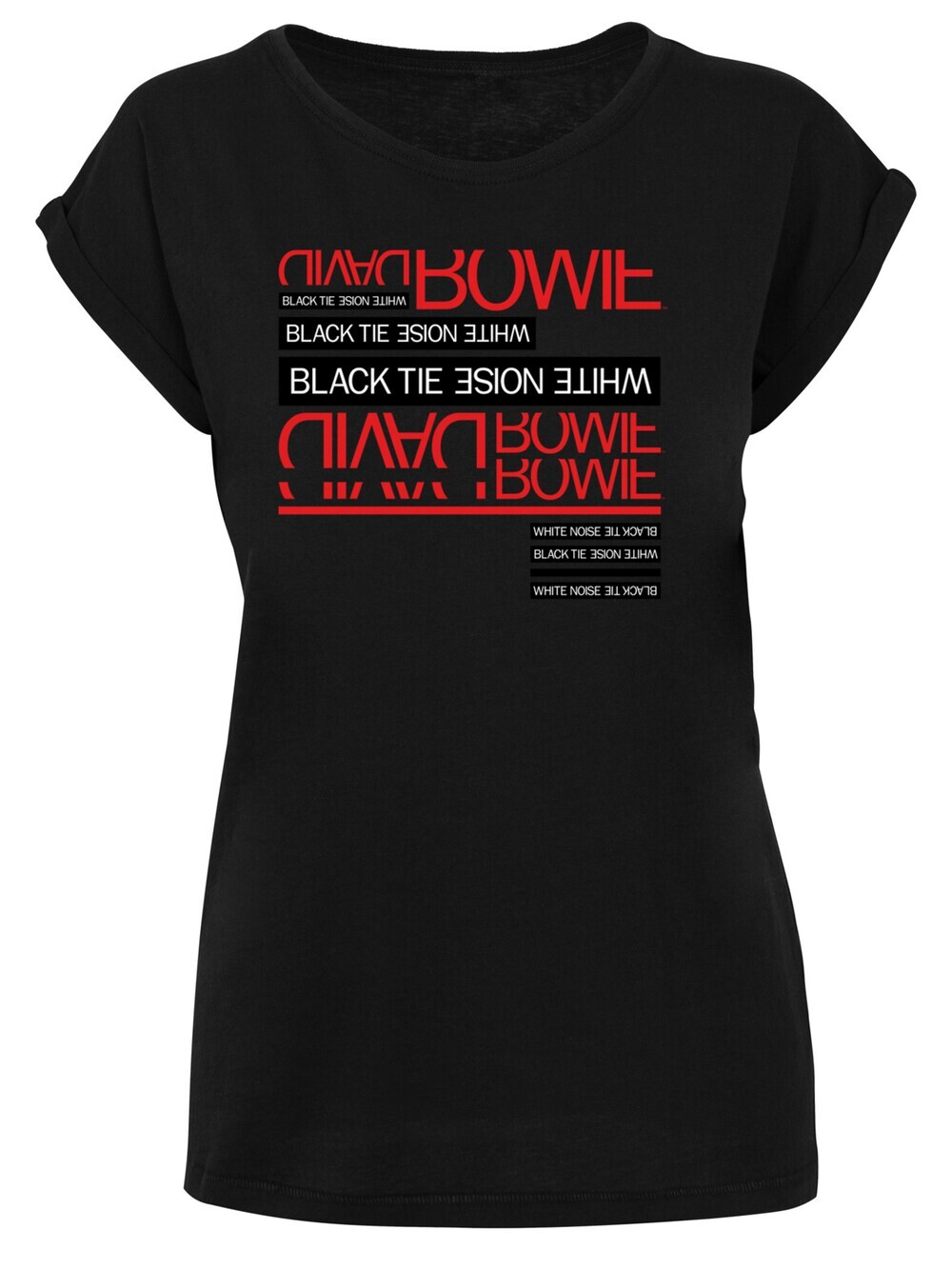 

Рубашка F4Nt4Stic David Bowie Black Tie White Noise, черный