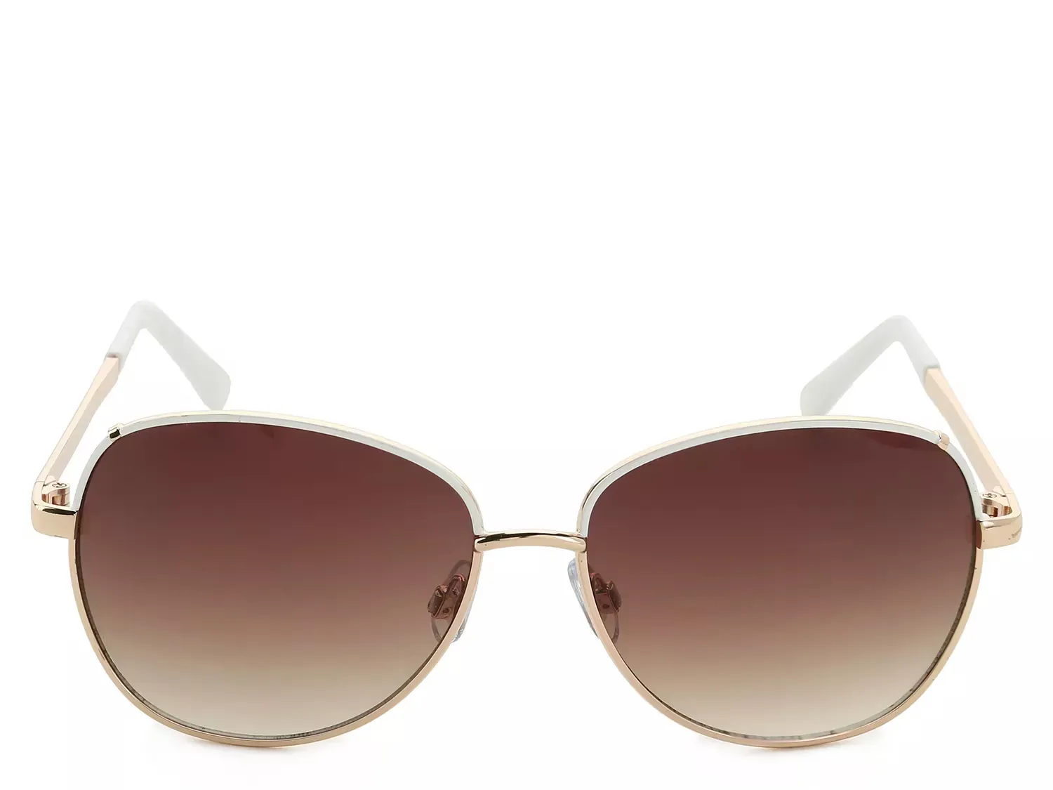 

Очки солнцезащитные Ophelia Kelly & Katie, White/Gold Metallic