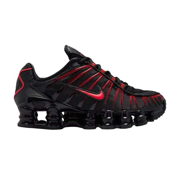 Кроссовки Nike Shox TL GS 'Black Light Crimson'