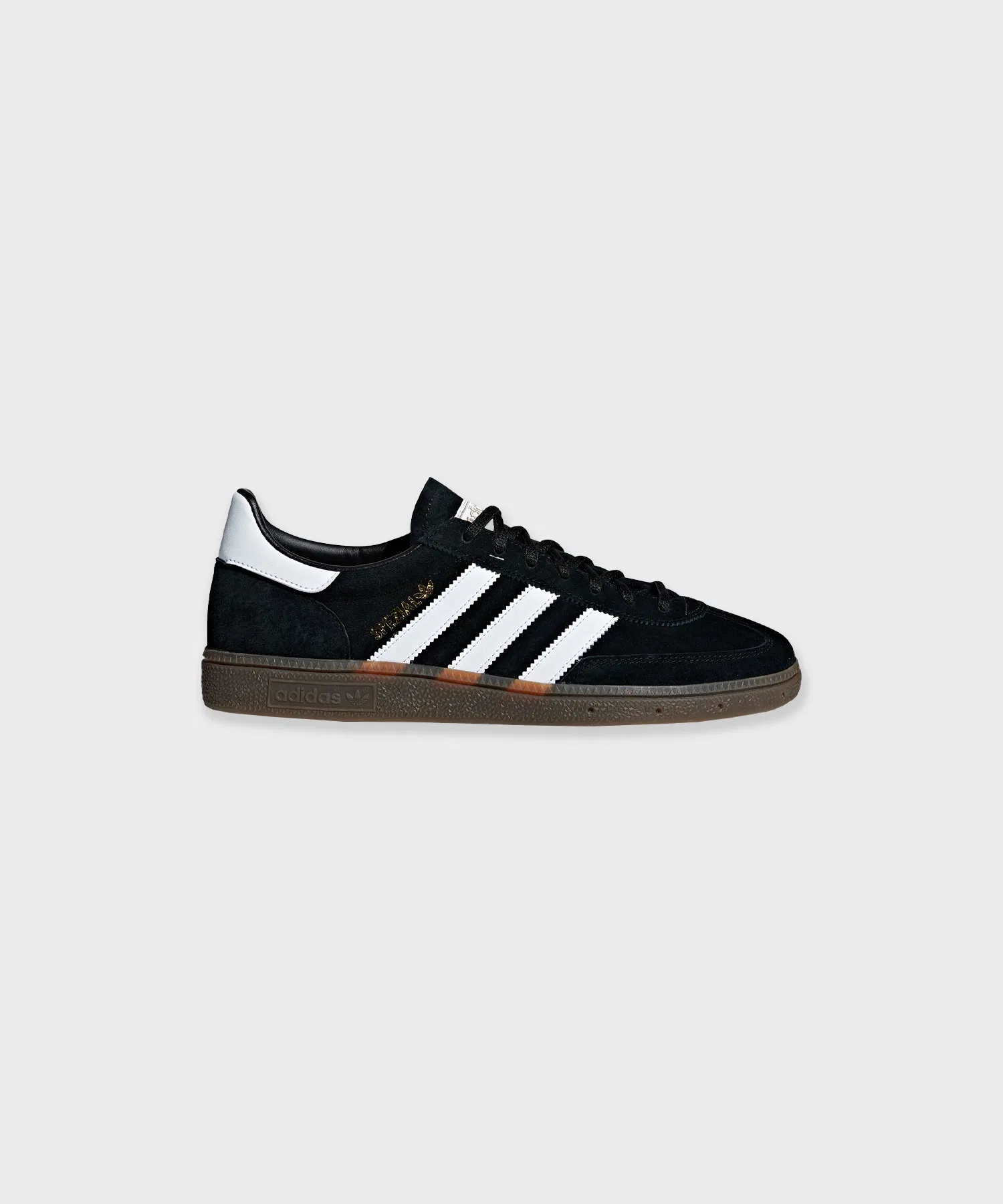 Унисекс кроссовки adidas HANDBALL SPEZIAL из нубука чёрные