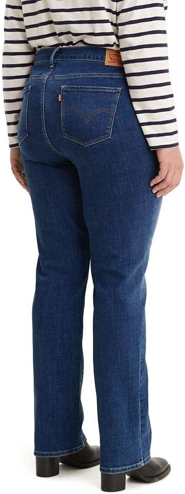 Женские классические прямые джинсы Levi's (большие размеры), Lapis Dark Horse — фото 3
