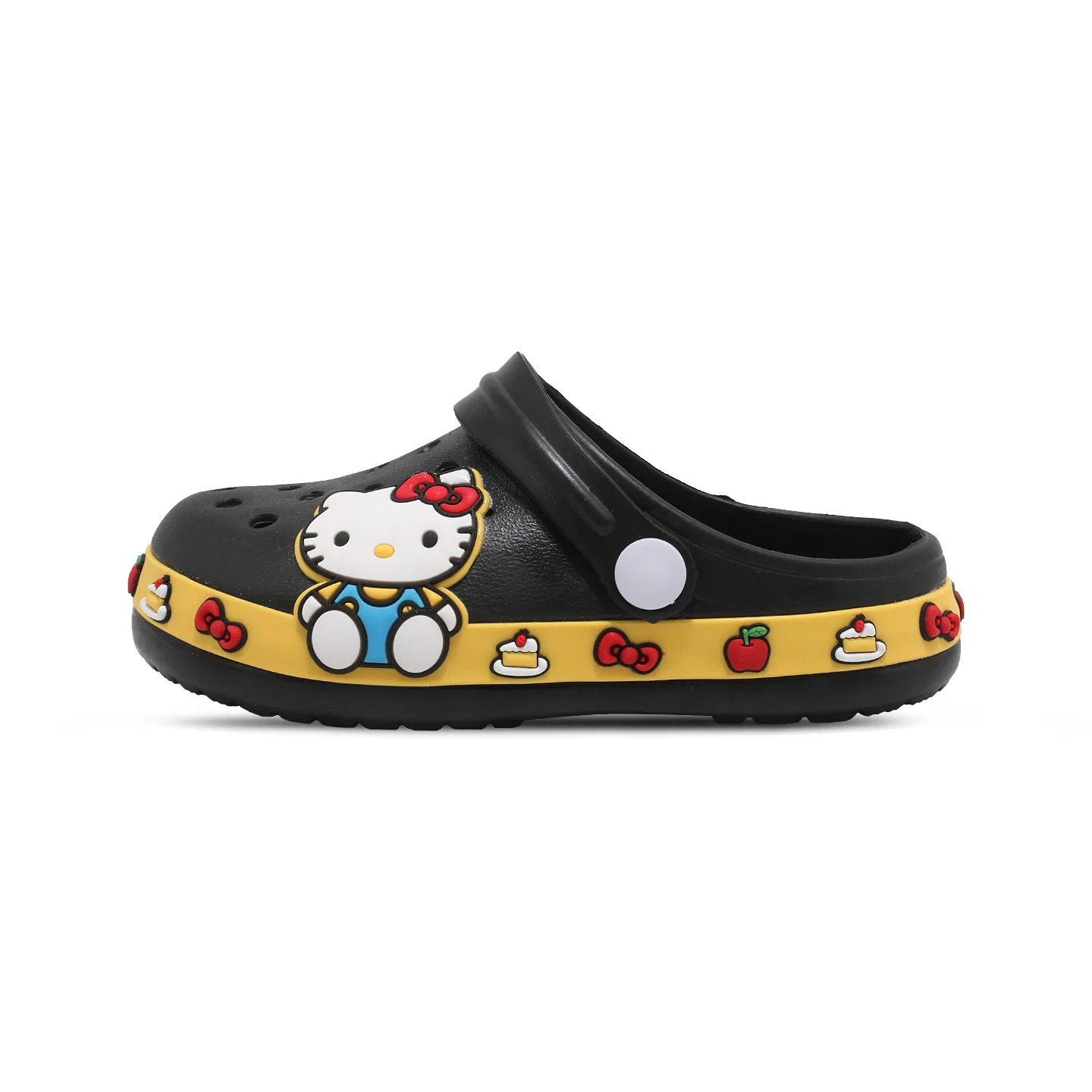 Детские сабо Sanrio Hello Kitty EVA нескользящие дышащие черные